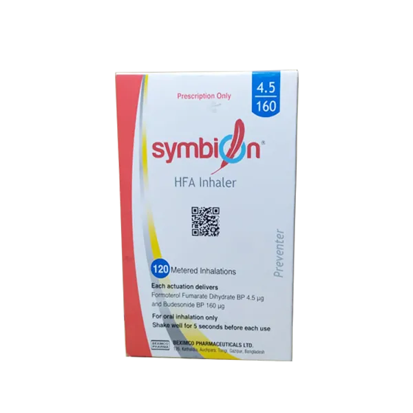 Symbion 4.5/160 HFA inhaler
