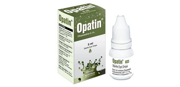 Opatin 0.1% eye drops
