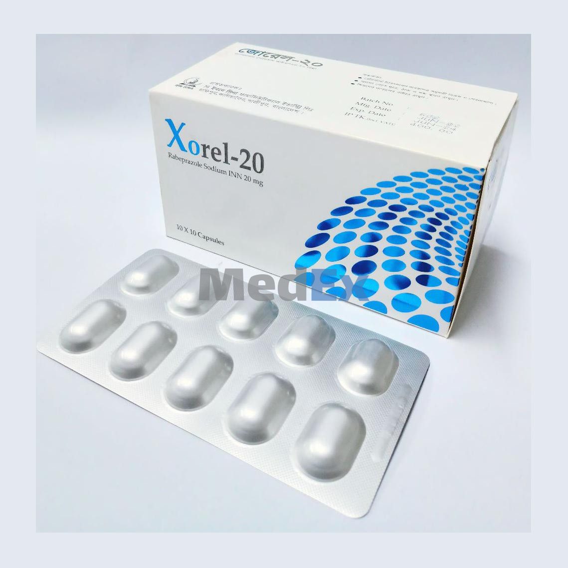 Xorel 20 mg cap