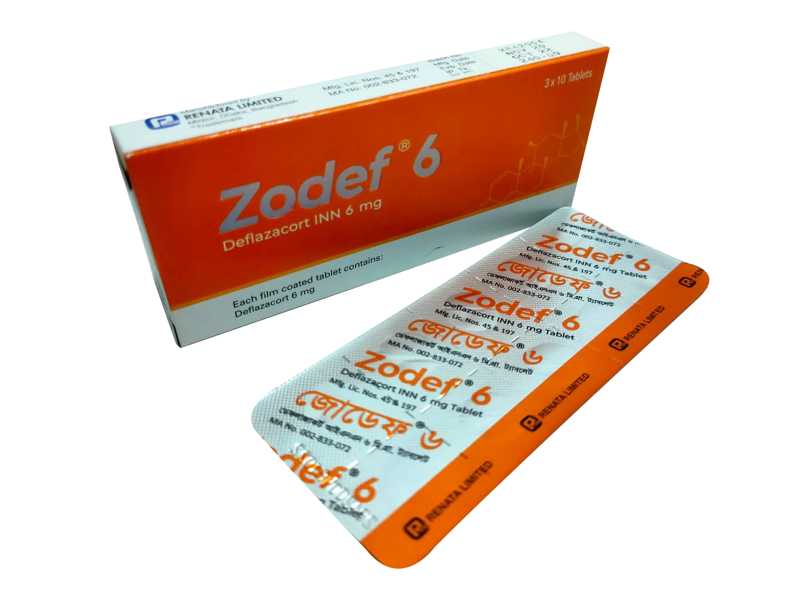 Zodef 6 mg