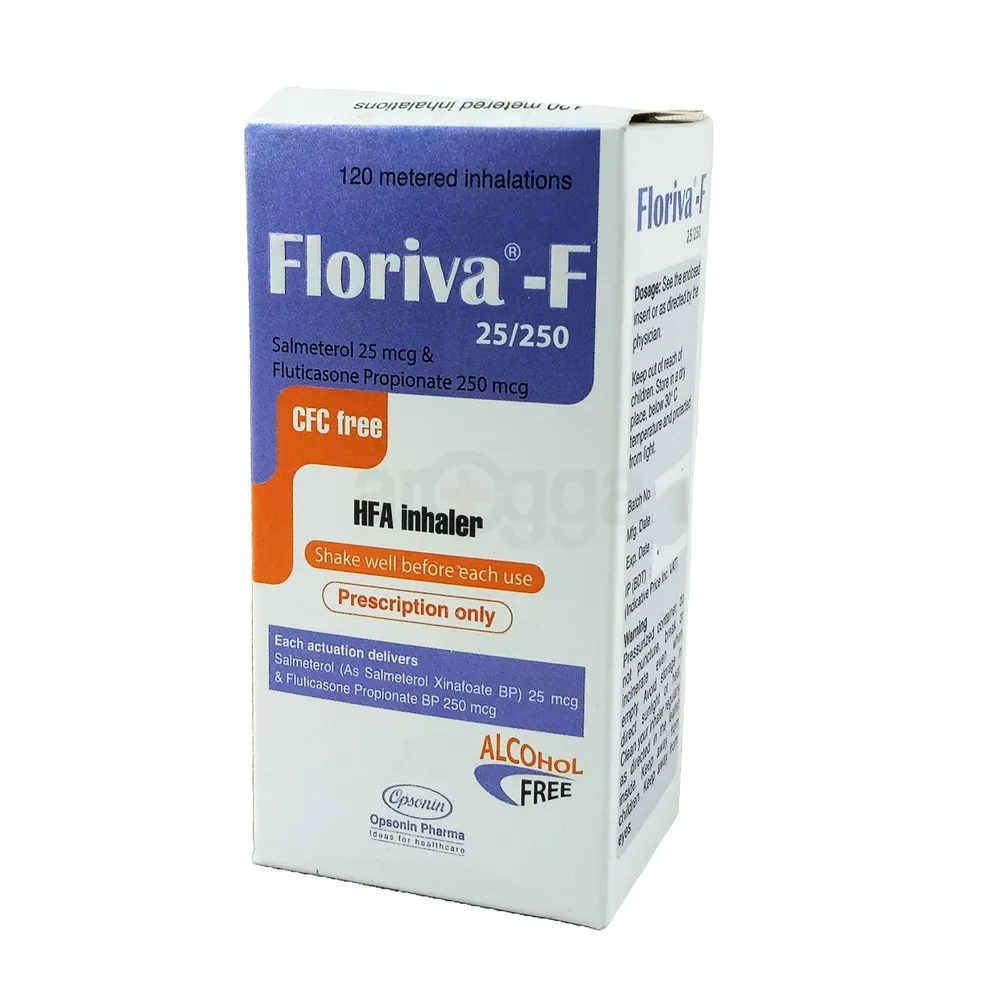 Floriva F 25/250 hfa inhaler