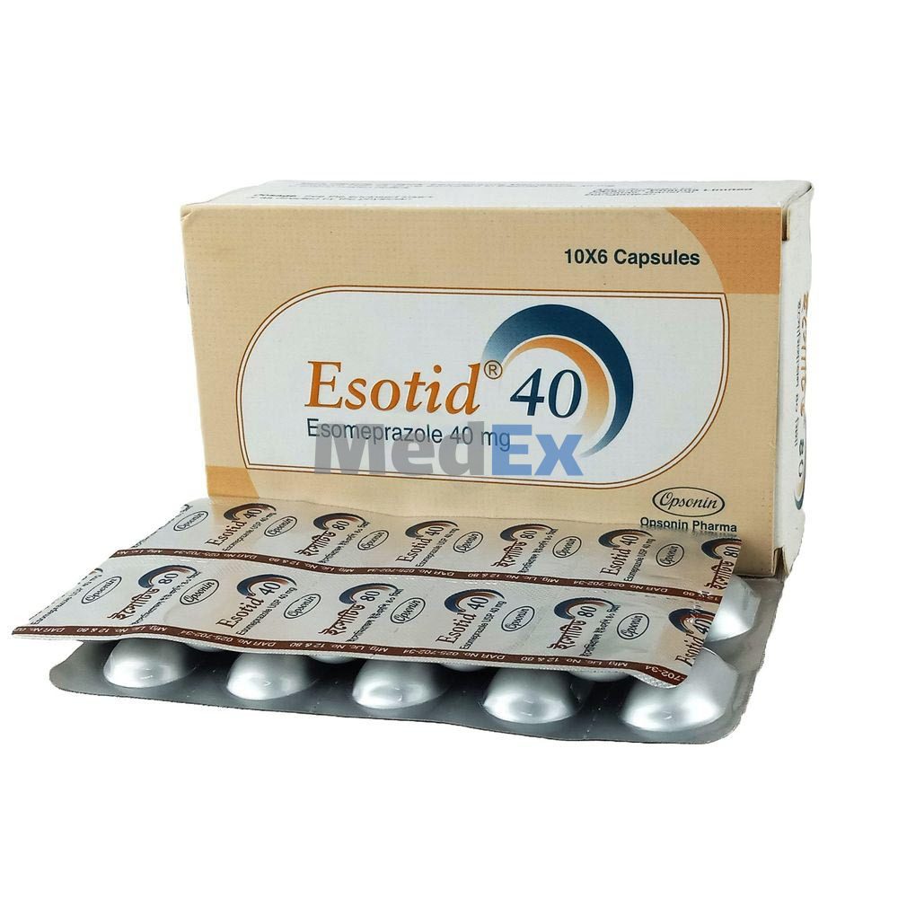 Esotid 40 mg cap