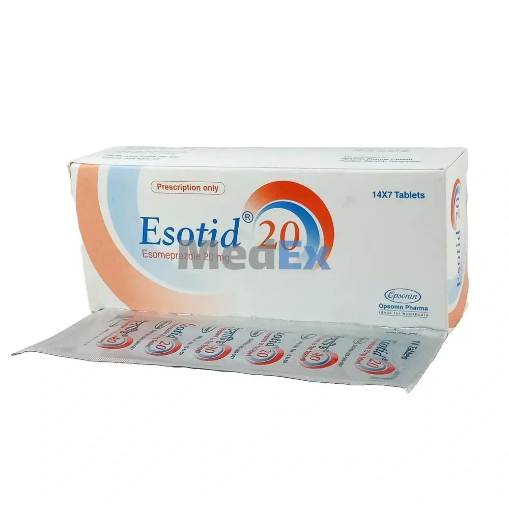 Esotid 20 mg tad
