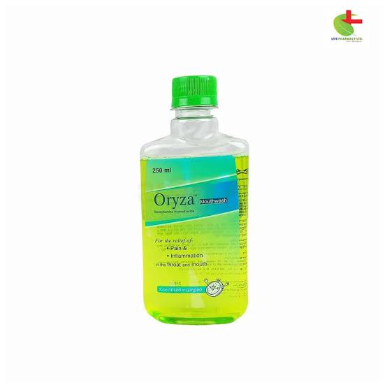 Oryza mouthwash