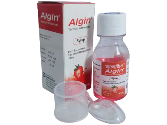 Algin syrup
