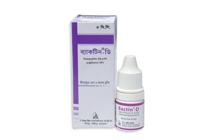 Bactin D eye & ear drops