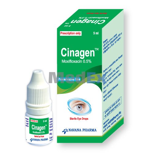 Cinagen eye drops