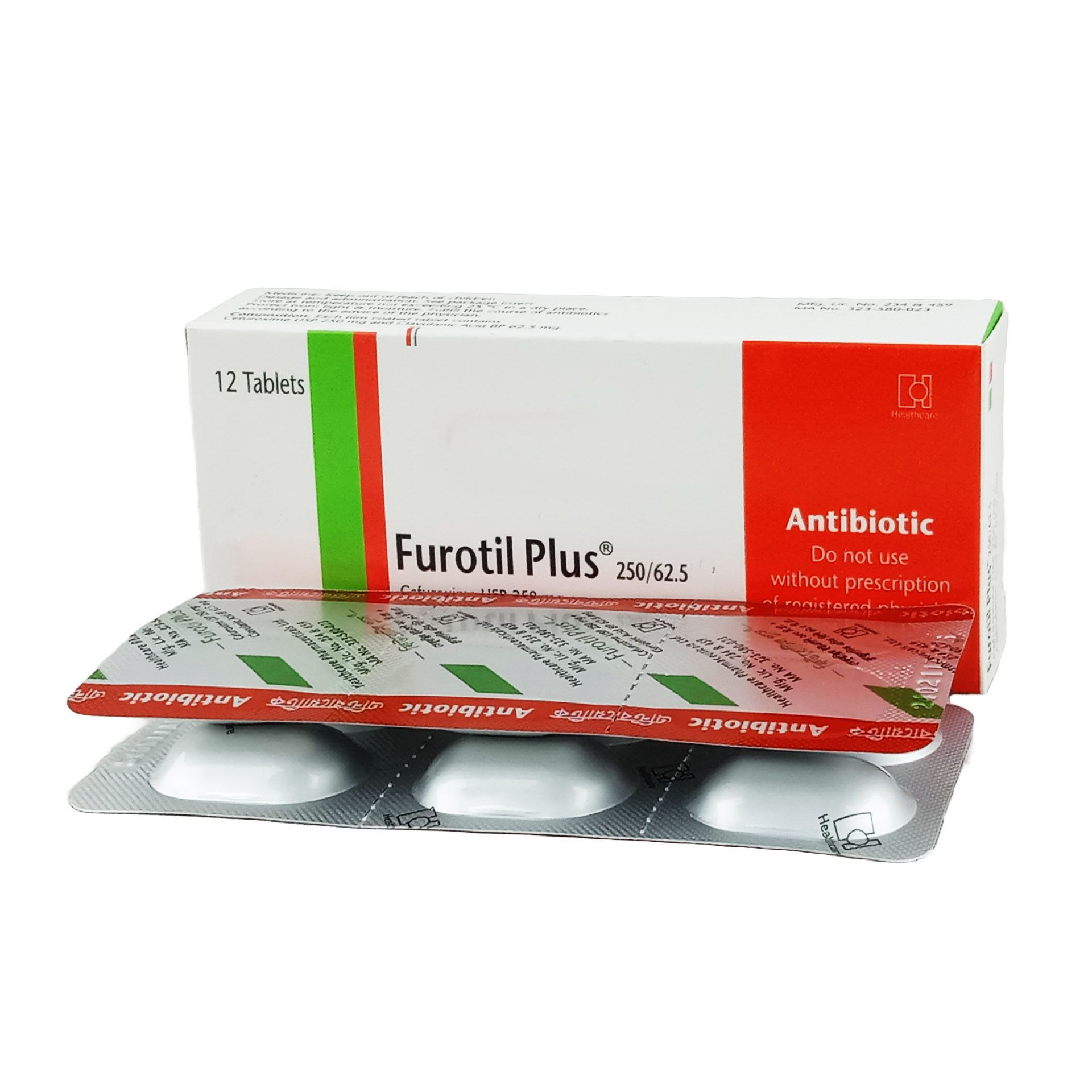 Furotil plus 250/62.5 mg
