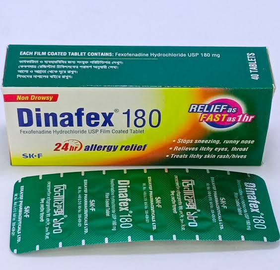 Dinafex 180 mg