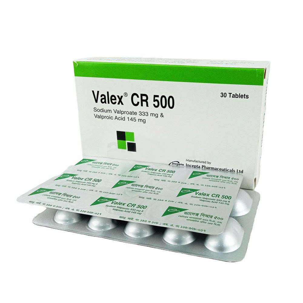 Valex CR 500 mg