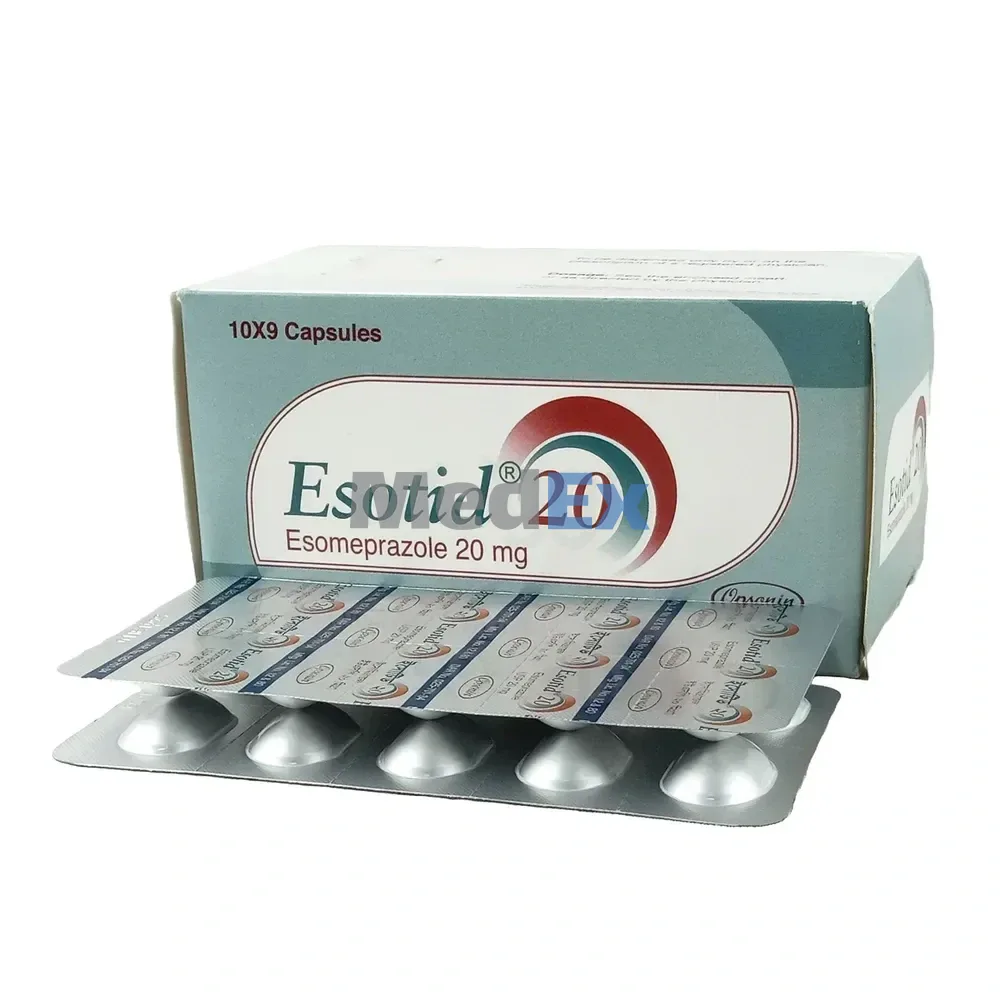 Esotid 20 mg cap