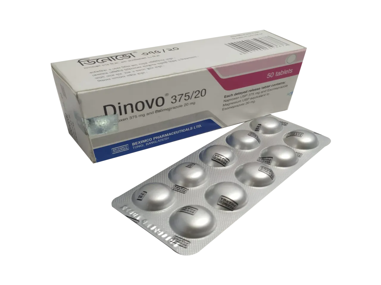 Dinovo 375/20 mg