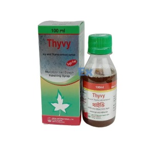 Thyvy ivy and thyme extrat syrup